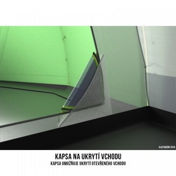 HUSKY CARAVAN YESIL 17 M² CADIR