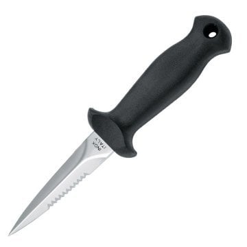 Mac Sub 9 Stiletto Dalış Bıçağı (Siyah)