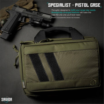 SAVIOR SPECIALIST Çift Kapasiteli Tabanca Çantası (K.Yeşil)