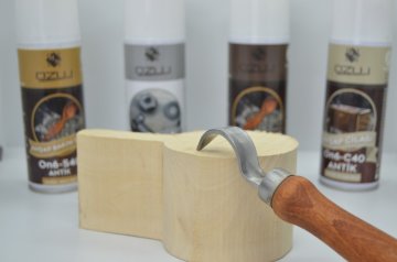 Ozul Knives Ahşap Kaşık Oyma Bıçağı Sağ El 20 mm