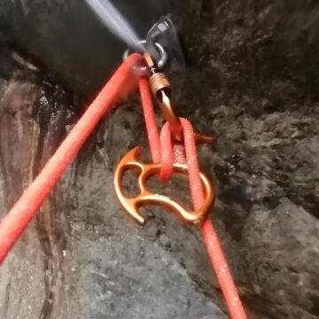 KONG OKA-X Canyoning İniş Aleti Kanyon Emniyet Aleti (Descender)