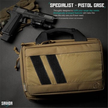SAVIOR SPECIALIST Çift Kapasiteli Tabanca Çantası (Toprak)