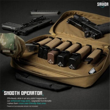 SAVIOR SPECIALIST Çift Kapasiteli Tabanca Çantası (Toprak)