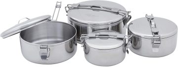 Msr Alpine StowAway Pot 1.1L (Tencere) Gümüş