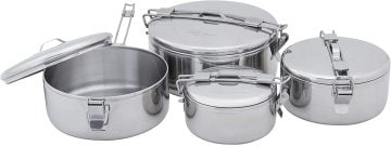 Msr Alpine StowAway Pot 1.1L (Tencere) Gümüş