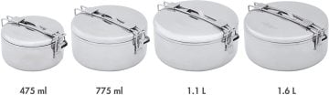 Msr Alpine StowAway Pot 1.1L (Tencere) Gümüş