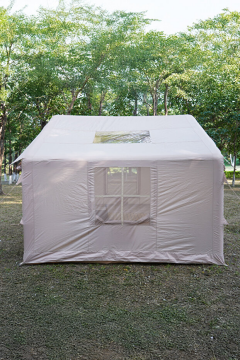 Fischer 210D Oxford Soba Baca Çıkışlı Şişme Çadır 300X250XH220cm + Pompa Dahil ERT924