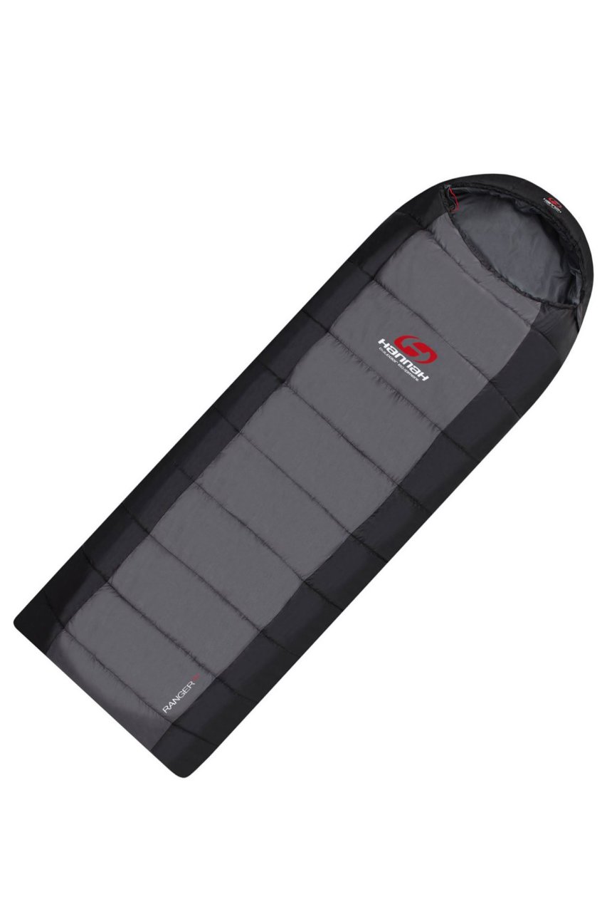 HANNAH RANGER 150 -4°C 1,4kg OUTDOOR UYKU TULUMU 220X75 cm Siyah-Antrasit