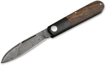 Böker Manufaktur Barlow Prime Tirpitz-Damast Çakı