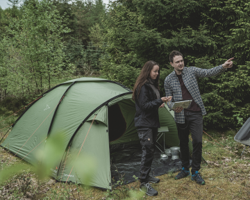 Easy Camp Lomsdal 4 Blackroom 4 Kişilik 150cm Yükseklik Çadır