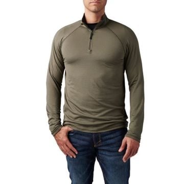 5.11 Stratos 1/4 Kısa Fermuar Sweat Ranger Yeşil
