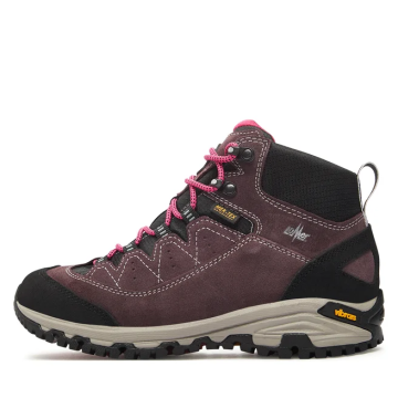 Lomer Italy Sella II MTX High Suede Waterproof Vibram Süet Deri Kadın Bot Borgogna