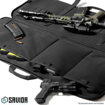 SAVIOR SPECIALIST Tekli Tüfek Çantası 36'' (Siyah)