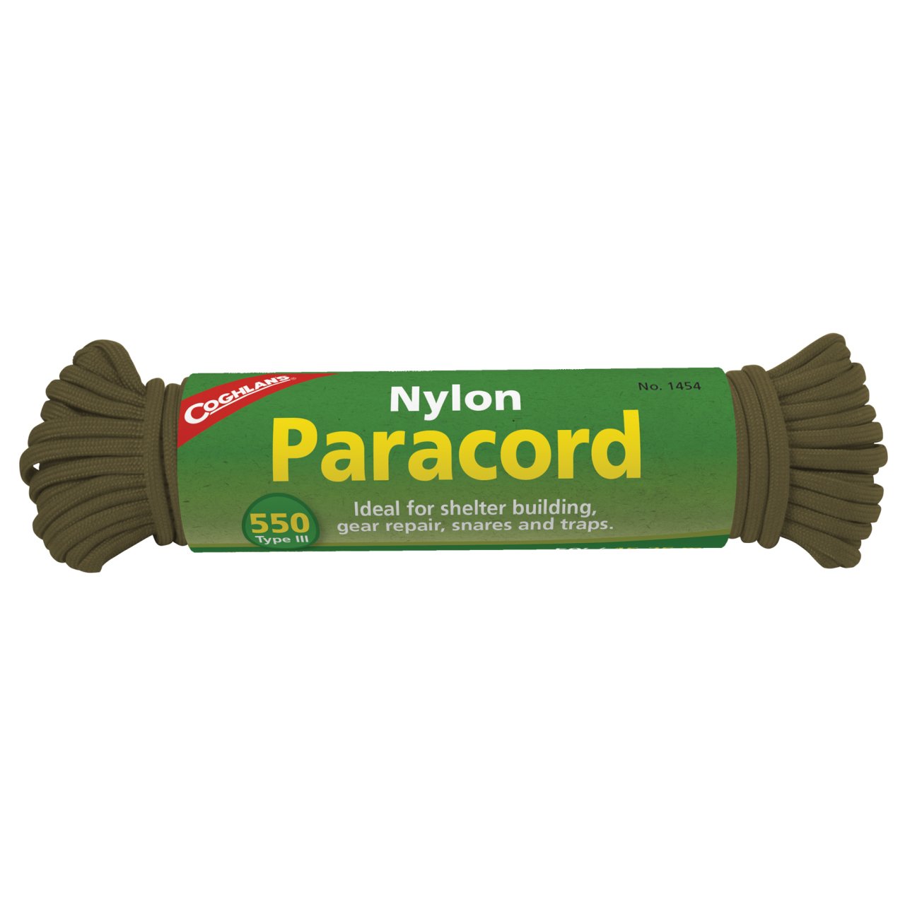 Coghlans 15.25 Metre Paracord İp Haki