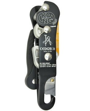 KONG Indy Evo Plus Çift Otomatik Emniyetli Profesyonel İniş Aleti EN341 EN12841/C EAC 801040400KK