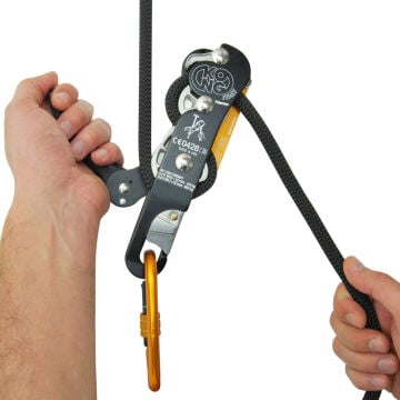 KONG Indy Evo Plus Çift Otomatik Emniyetli Profesyonel İniş Aleti EN341 EN12841/C EAC 801040400KK