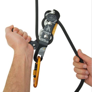 KONG Indy Evo Plus Çift Otomatik Emniyetli Profesyonel İniş Aleti EN341 EN12841/C EAC 801040400KK
