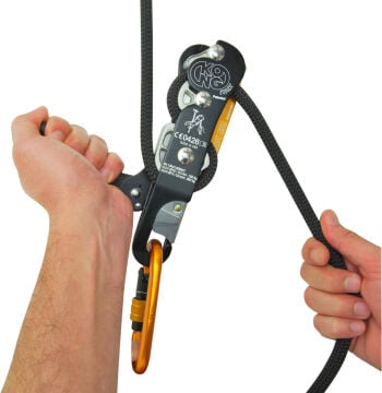 KONG Indy Evo Plus Çift Otomatik Emniyetli Profesyonel İniş Aleti EN341 EN12841/C EAC 801040400KK