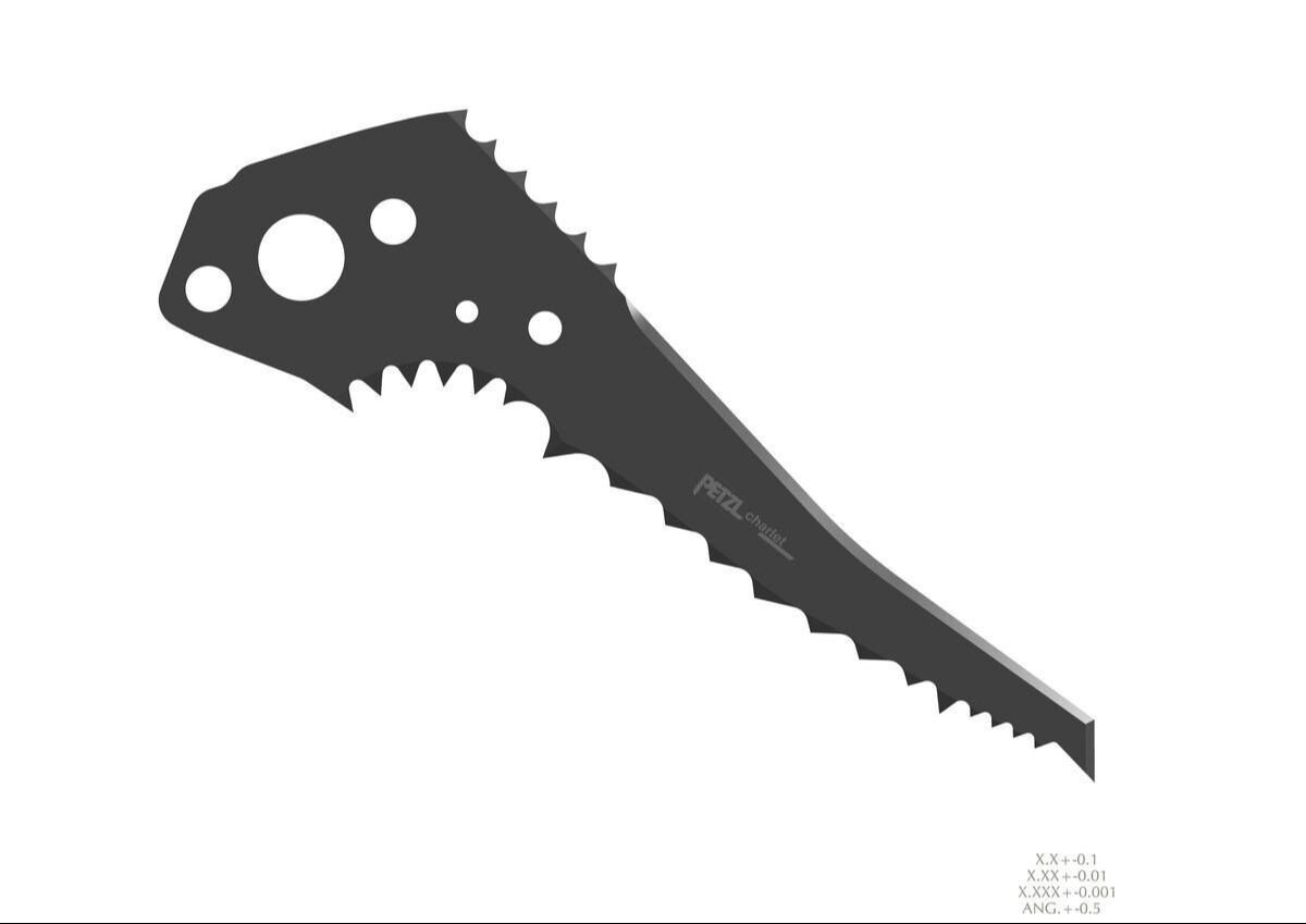 PETZL DRY Teknik Kazma Ucu U19 DRY