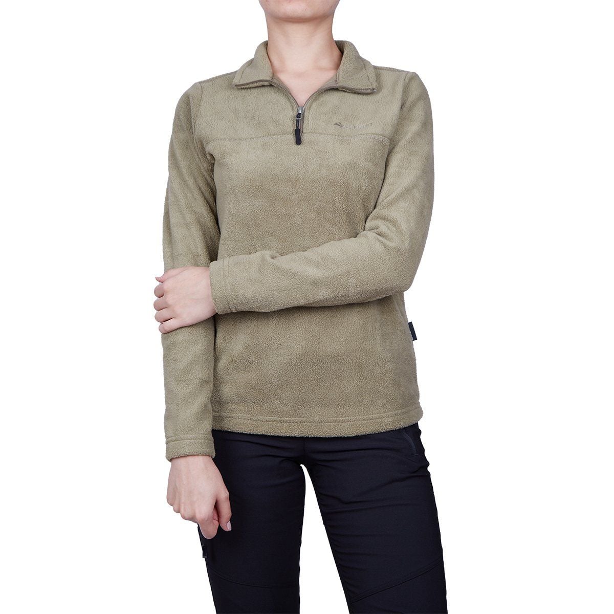 Alpinist High Hill Kadın Polar SweatShirt Haki
