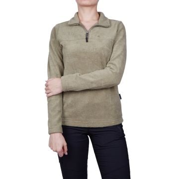 Alpinist High Hill Kadın Polar SweatShirt Haki