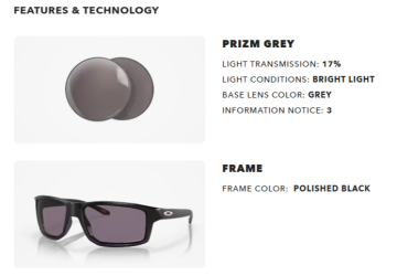 Oakley Gibston OMatter Çerçeve Prizm Lens Erkek Gözlük OO9449-0160