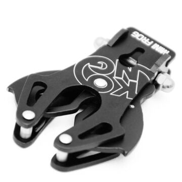 Kong Mini Frog Siyah Mini Tek Yönlü Otomatik Bağlantı Konnektörü 7250X0NN0KK