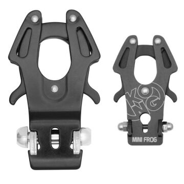 Kong Mini Frog Siyah Mini Tek Yönlü Otomatik Bağlantı Konnektörü 7250X0NN0KK