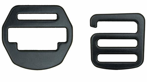Kong Buckle 937A.21 Açılabilir Alüminyum Toka Siyah 20 mm 937A210N0XK