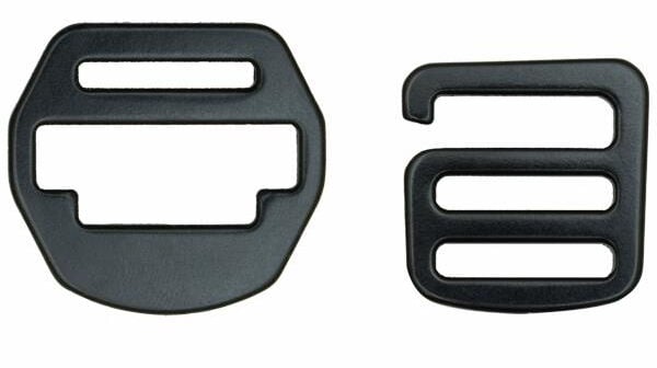 Kong Buckle 937A.21 Açılabilir Alüminyum Toka Siyah 20 mm 937A210N0XK