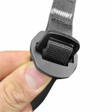 Kong Buckle 937A.21 Açılabilir Alüminyum Toka Siyah 20 mm 937A210N0XK