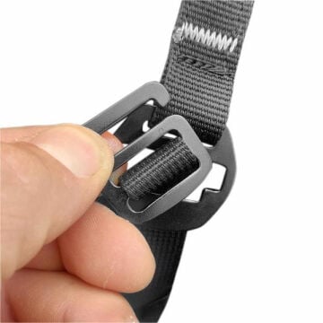 Kong Buckle 937A.21 Açılabilir Alüminyum Toka Siyah 20 mm 937A210N0XK