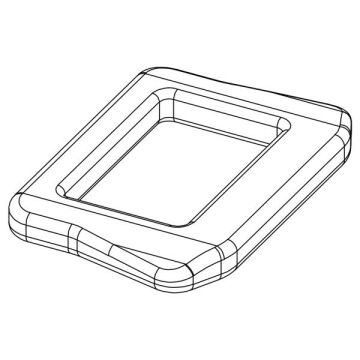 Kong Buckle 938.21 Alüminyum Toka Natural 21 mm 938A211P0XK