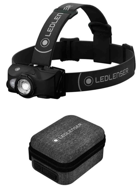 Ledlenser Mh8 + Powercase Kafa Lambası