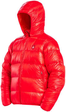 PAJAK Eskimo Kırmızı 750 Fill RDS Kaz Tüyü Unisex Kışlık Dağcılık Montu