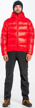 PAJAK Eskimo Kırmızı 750 Fill RDS Kaz Tüyü Unisex Kışlık Dağcılık Montu