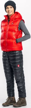 PAJAK Eskimo Kırmızı 750 Fill RDS Kaz Tüyü Unisex Kışlık Dağcılık Montu