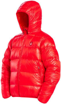 PAJAK Eskimo Kırmızı 750 Fill RDS Kaz Tüyü Unisex Kışlık Dağcılık Montu