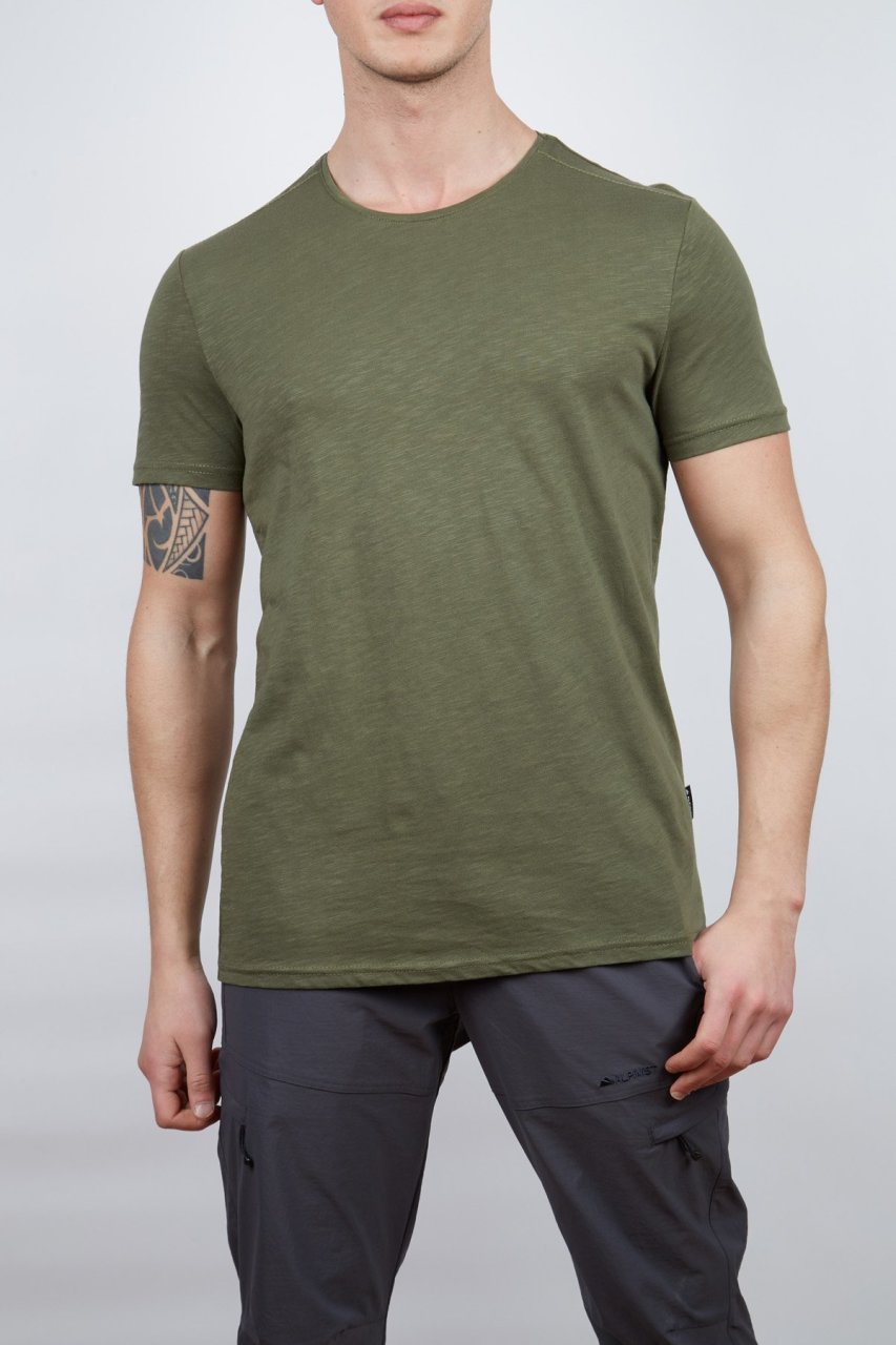 Alpinist Albino Basic T-Shirt Haki
