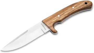 Böker Magnum Elk Hunter Zebrawood Bıçak