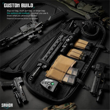 SAVIOR SPECIALIST COVERT Tekli Tüfek Çantası 34'' (Siyah)