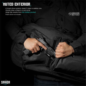 SAVIOR SPECIALIST COVERT Tekli Tüfek Çantası 34'' (Siyah)