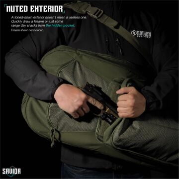 SAVIOR SPECIALIST COVERT Tekli Tüfek Çantası 34'' (K.Yeşil)