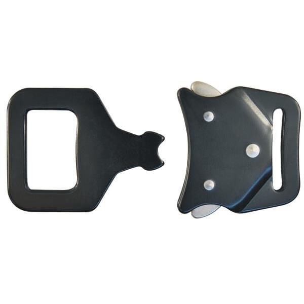 Kong Buckle 928A.28 Hızlı Açılır Alüminyum Toka Siyah 28 mm 928A282N0XK