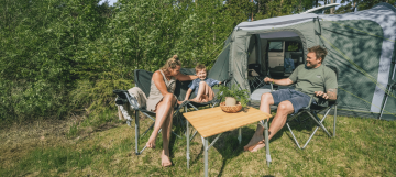 Outwell Custer M Bambu Katlanır Kamp Masası