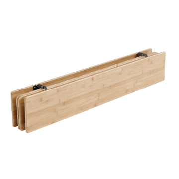 Outwell Custer M Bambu Katlanır Kamp Masası