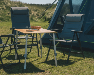 Outwell Custer M Bambu Katlanır Kamp Masası