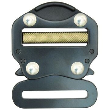Kong Buckle 928F.44 Hızlı Açılır Çelik Toka Siyah 44 mm 928F441N0XK
