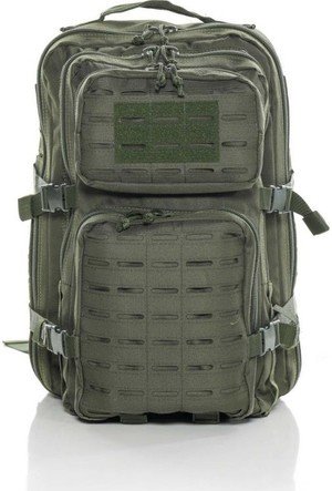 BushCraft Combat Lazercut Haki Taktik Çanta 50LT