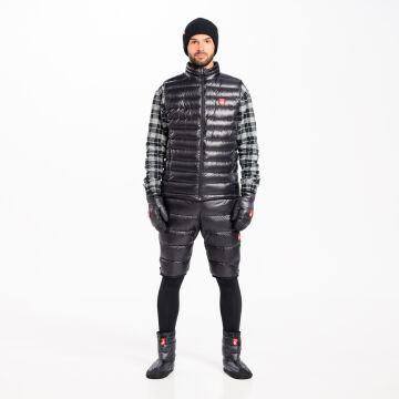 PAJAK Shadow Men Siyah 750 Fill RDS Kaz Tüyü Erkek Ultralight Outdoor Yelek